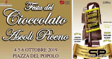 La kermesse della Festa del Cioccolato Artigianale  è in arrivo ad Ascoli Piceno.