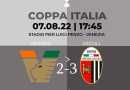 COPPA ITALIA, VENEZIA-ASCOLI 2-3