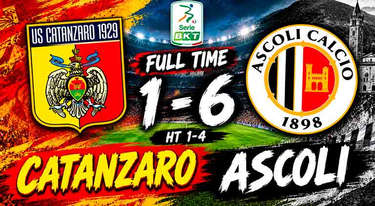 Catanzaro-Ascoli 1-6